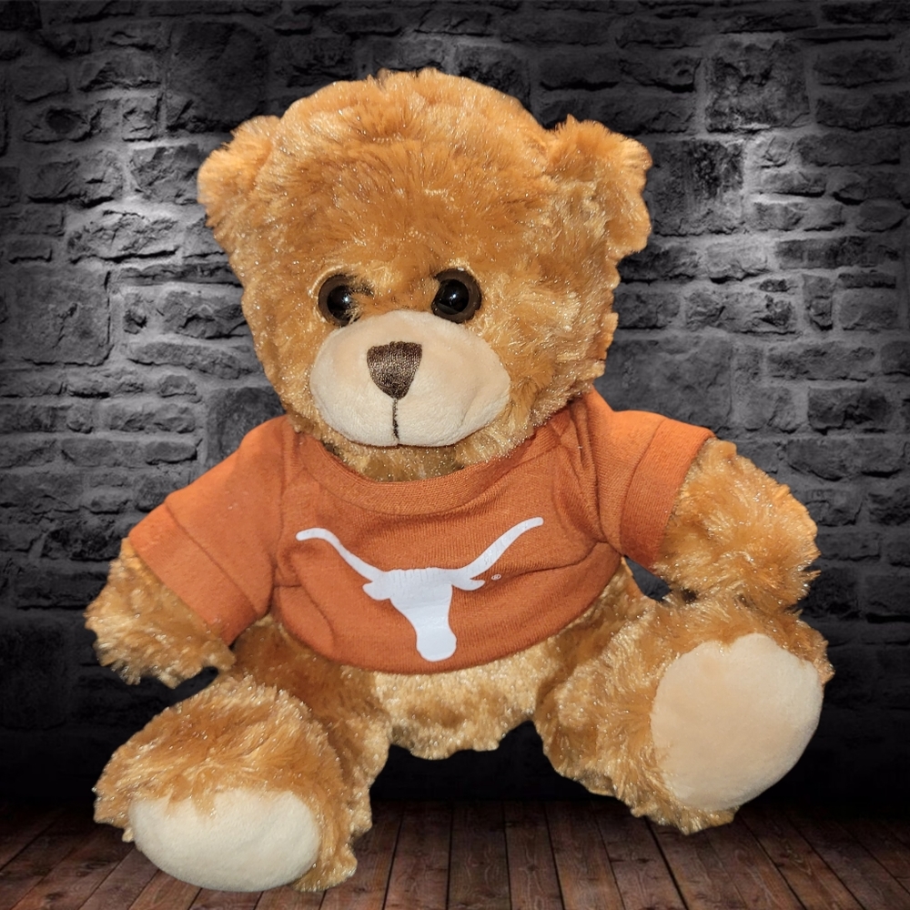 Pennington Collegiate Collectibles University of Texas Teddy Bear Plush 8"
